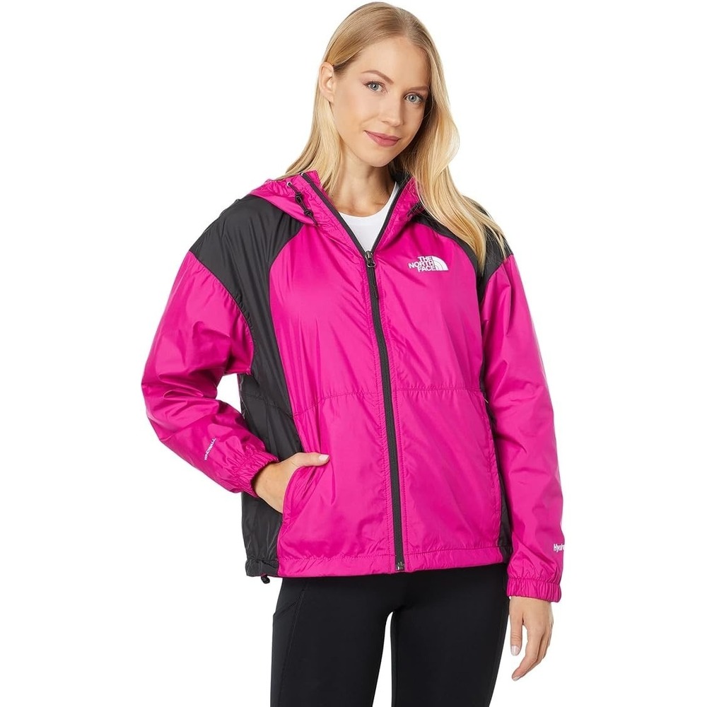 THE NORTH FACE Women's Hydrenaline Jacket 2000, Fuchsia Pink/Tnf Black, Size M